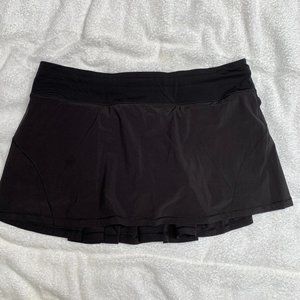 Lululemon Circuit Breaker Skirt - Black  - 10